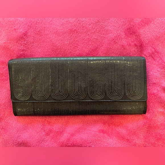 Cole Haan Black Clutch - Picture 1 of 5